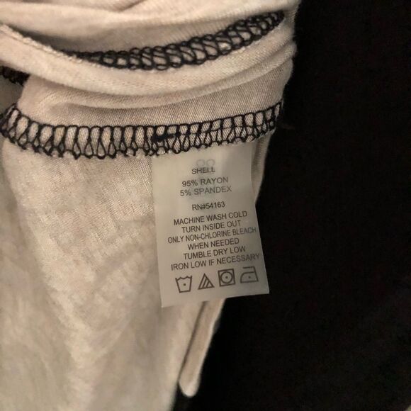 Black & Tan Color-block Faux Leather Dress SMALL - Picture 4 of 7